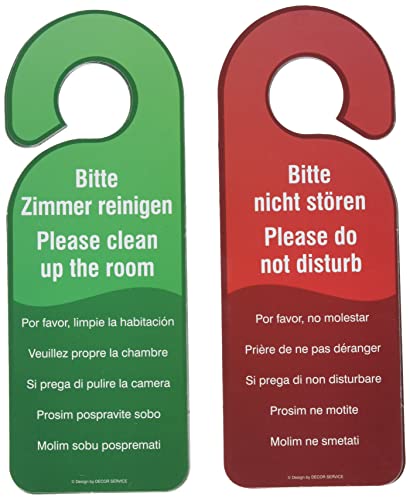 Decor Service Puerta Colgador, Papel, Multicolor, 21,2 x 0,2 cm