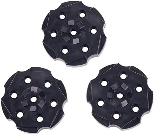 Crosman 408T Vigilante BB Revolver Magazine Clips (3-Pack) Black