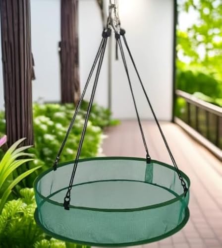 Vogelsamenfänger, 50,8 cm, für Futterspender im Freien und Gartenzubehör (kein Loch), 2 Stück