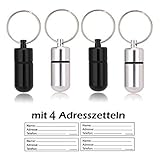 BEIGELEGTE ADRESSZETTEL Mit den bereits zugeschnittenen Adresszetteln, können Sie Ihre Angaben einfach und schnell in dem Adressanhänger verstauen.