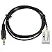 Cikuso 3.5mm 6000 CD Cables de adaptador de entrada auxiliar para Ford...