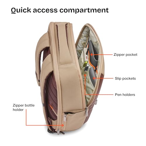 Image of Nasher Miles Corporate Backpack | Premium Laptop Backpack | Ideal for Office, College, School & Travel | Men, Women, Boys, Girls