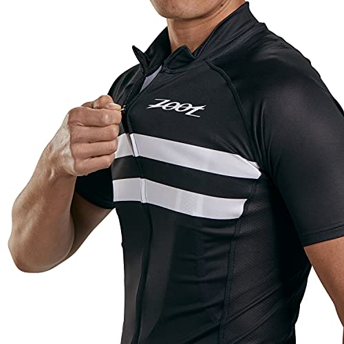Zoot Men's Core Cycling Jersey (Black, Medium) #TOP3