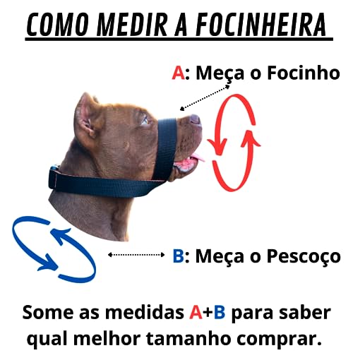 A Única Focinheira Confortável Do Mercado A Mais Vendida Pet (P)
