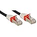 Produktbild LINDY Cat.6 (A) SSTP/S/FTP PIMF Premium Patchkabel, 10 GBit, halogenfrei, schwarz, 10m