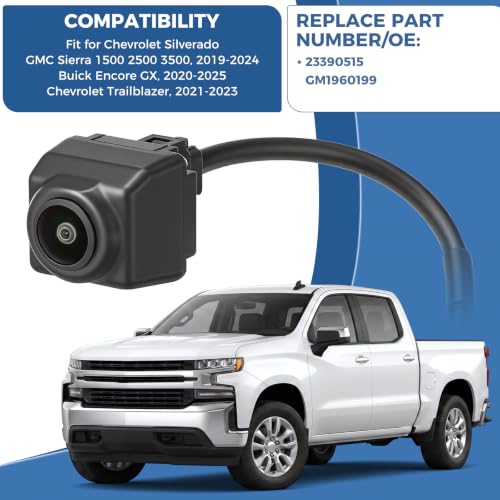 Image of Backup Camera Fit for 2019-2024 Chevrolet Silverado 1500 2500 3500