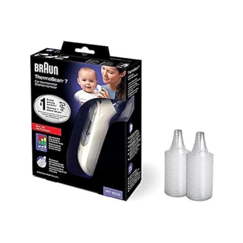 Braun Thermoscan 7 IRT6520 Thermometer + Bonus 40 ThermoScan Lens