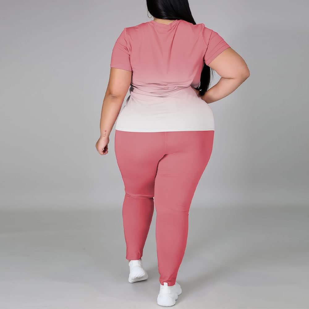 PINSV Plus Size Outfits For Women 2 Piece Sets 1x-5x - Image 5