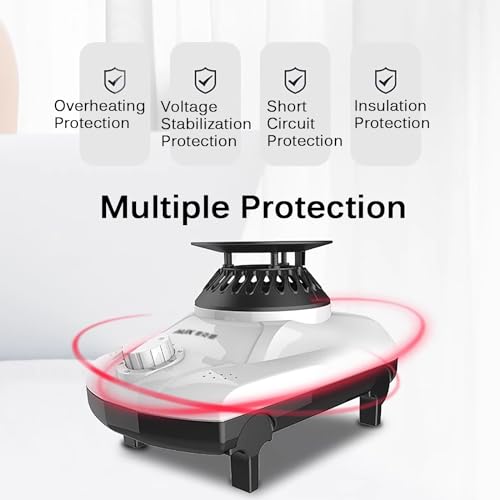 Draagbare Droger, Elektrische Wasdroger, Compacte Droger Draagbaar voor Kleding en Schoenen, Huishoudelijke Mute-verwarming (Size : 1500W) - Image 6