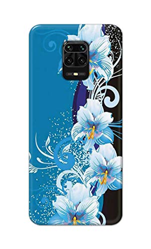 Image of PRINTFIDAA Beautiful Floral Design Printed Designer Hard Case for Redmi Note 9 Pro /Redmi Note 9 Pro Max Back Cover -(e) RPM1006
