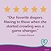 Pampers Cruisers Diapers - Size 7, 70 Count, Disposable Active Baby Diapers with Custom Stretch