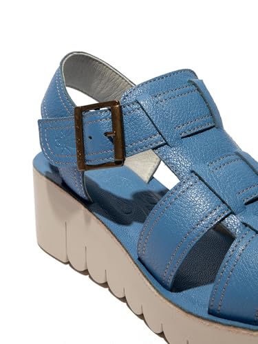 FLY London Women's Yudd236fly Wedge Sandal4