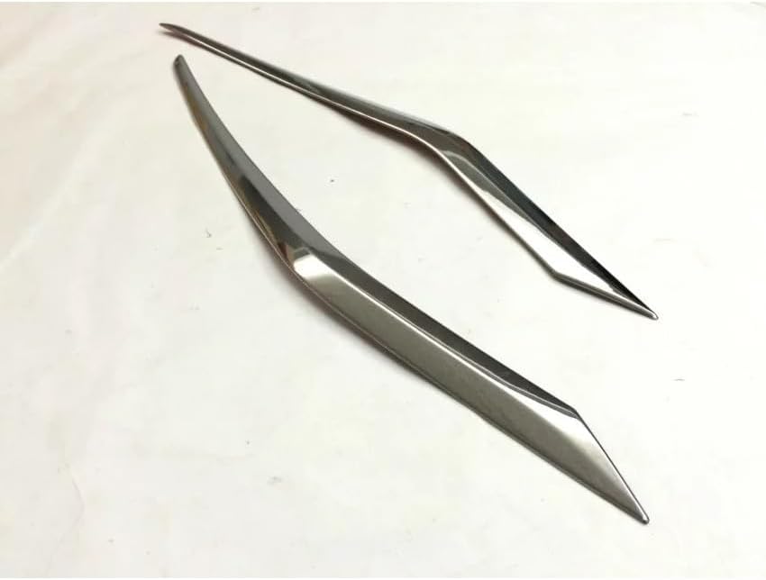 ABS Chrome Front Bumper Side Molding Trim Fits for Nissa* Lannia 2016~2019