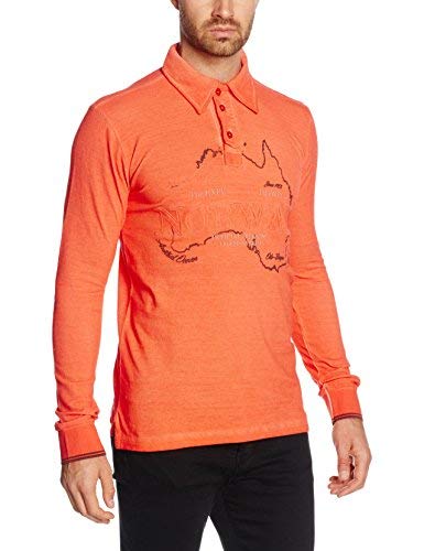Geographical Norway Kebel t-shirt manches longues homme coupe regular mode automne