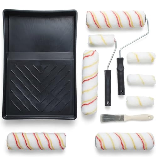 Fit For The Job Lot premium de 12 pièces, Rouleaux pour peinture-émulsion – vue 9