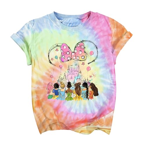 Image of Princess Magical Short Sleeve Tee Toddler Girls Holiday Vacation Kids Top