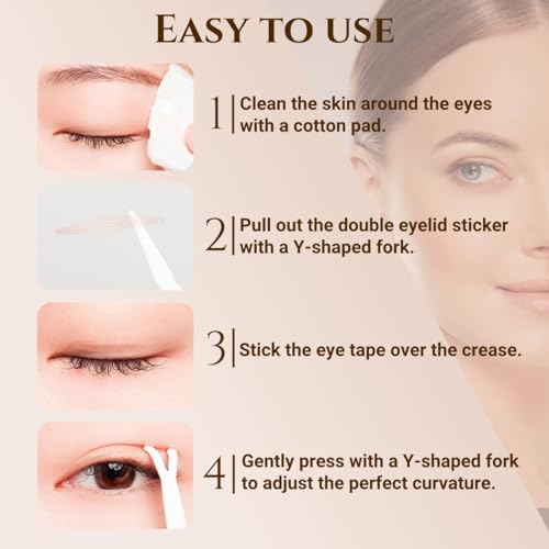 Zigihos NY001 Eyelid Tape, Eyelid Lifter Strips thumb #4