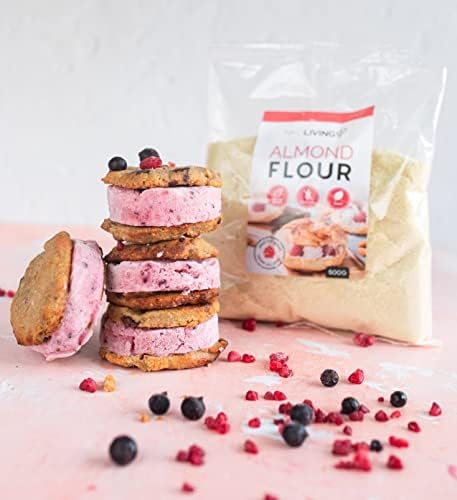Almond Flour by NKD Living (1kg) Finely Ground Almonds from Spain