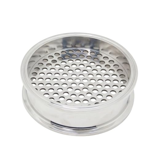 Filtro abrazadera triple con placa perforada de acero 304 para retención eficaz de sedimentos 8