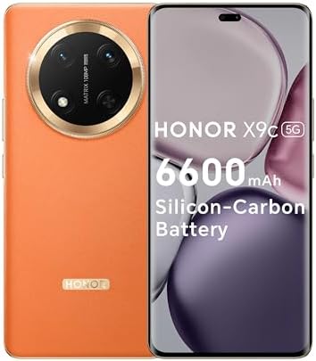 HONOR X9c 12GB RAM 256GB Dual SIM Sunrise Orange 5G - Middle East...