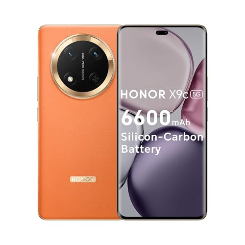 HONOR X9c 12GB RAM 256GB Dual SIM Sunrise Orange 5G - Middle East...