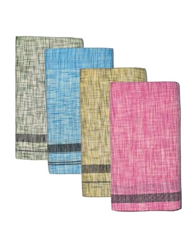 Image of Self Design Lungi & Dhoti for Men (Unstitched)| Lungi for Mens Cotton Blend | 2 Meter | Soft, Lightweight & Breathable Fabric | Ethnic Wear for Daily Use