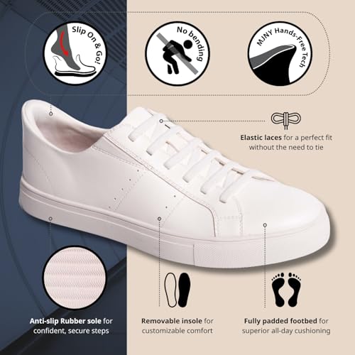 Marc Joseph New York Womens Hands Free Slip On Fashion Classic Casual Comfort Sneakers for Women2