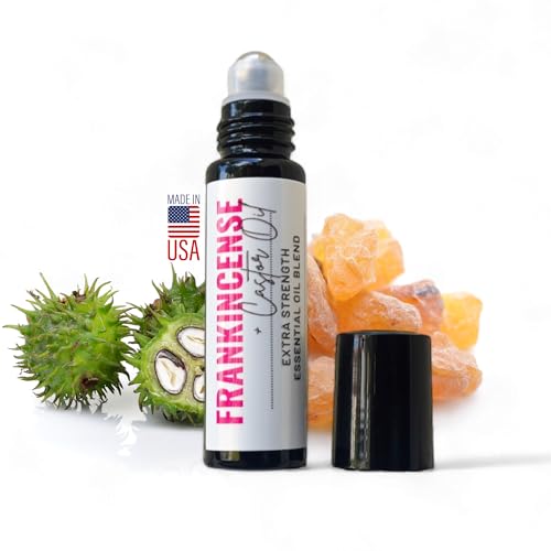 Frankincense Frereana + Organic Castor Oil Roller, Max Strength Essential