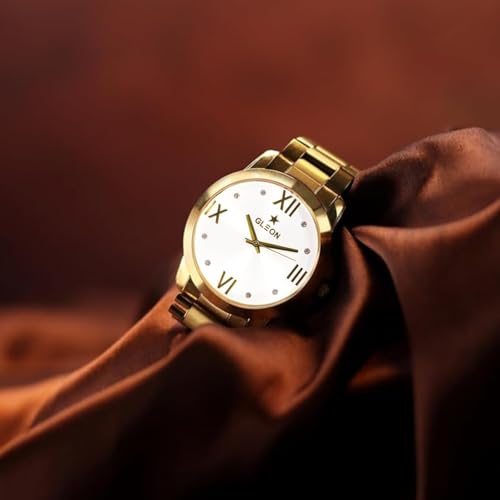 Image of GLEON Luxury Men's Numerology Watch | Water Resistant | Analog Type with Japanese Movement | Timepiece for Growth and Success with 1 Year Warranty - (Pack of 1)