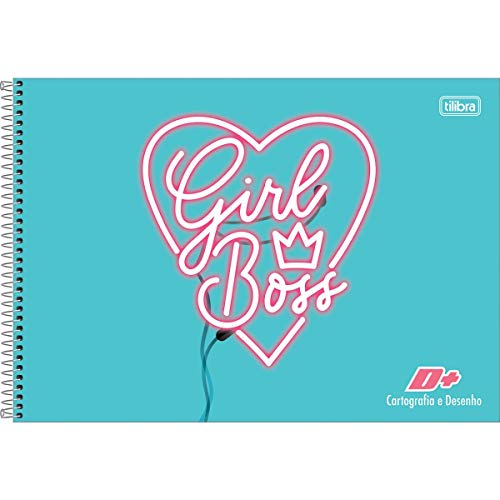 Caderno Desenho, Tilibra 17.878, Capas Sortidas, Pacote com 4 Cadernos