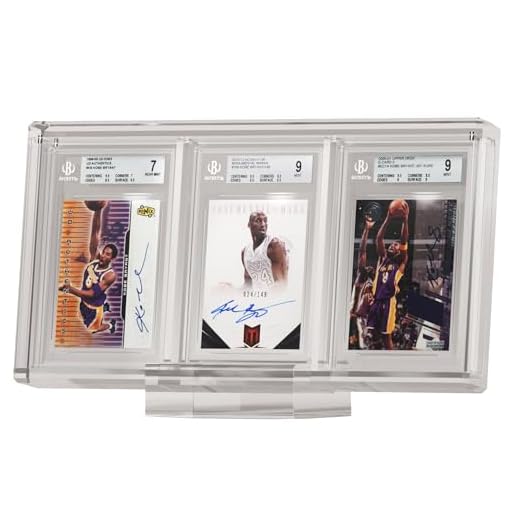 Phantom Display™ Ultra Triple – Prism BGS Slab Case (Standard Size Cards) | Magnetic Acrylic Display with 99.6% UV Protection | Fits BGS Slabs Only