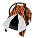 Baby Car Seat Canopy Cover for Mom, Soft Breathable Nursing Breastfeeding Covers Multi Use Stroller Sun Shade Newborn Shower Gift，Tiger Stripes Orange