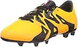 X adidas Zapatillas Fútbol Niño X 15.3 FG/AG, Arancio, 37 1/3