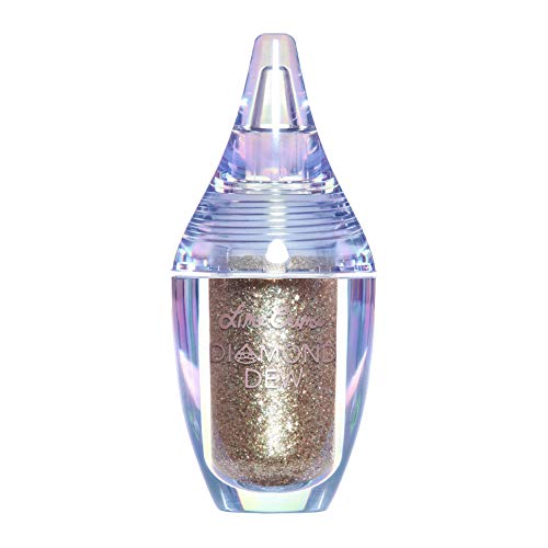 Lime Crime Diamond Dew Glitter Eyeshadow, Starlight - Iridescent Lid Topper Gliver- Gold/Silver - Reflective Sparkle Shadow for Lids, Cheeks & Body - Won't Smudge or Crease - Vegan - 0.14 fl oz