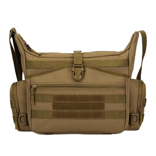 Sac à bandoulière tactique militaire protégeant ordinateur portable 15.6 et dossiers A4