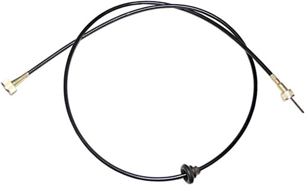 Speedometer Cable 60 Inch 3 Speed Transmission Fits 1941–1975 Willys MB GPW Jeep CJ | PORC Off Road Products | Replaces 5351778, 17208.01