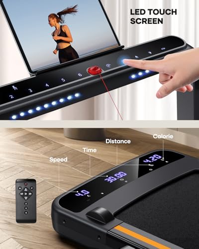 Hometro JF-H-40DA 3.0Hp Foldable Compact Treadmill,2 In 1 Walking Pad & Jogging Machine thumb #2
