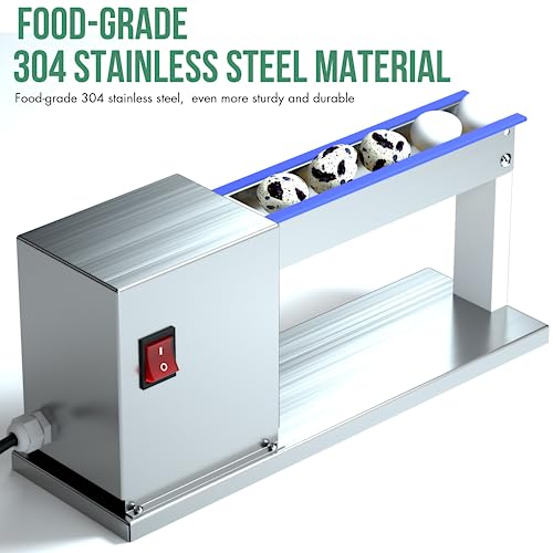 Quail Egg Peeler Stainless Steel Quail Egg Sheller Peeling Machine For Boiled Quail Eggs #TOP2