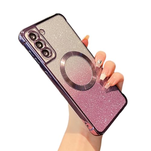 ZTOFERA Magnetic for Samsung Galaxy S21 Plus 5G Case,Purple