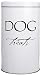 Harry Barker Treat Canister - Classic - White