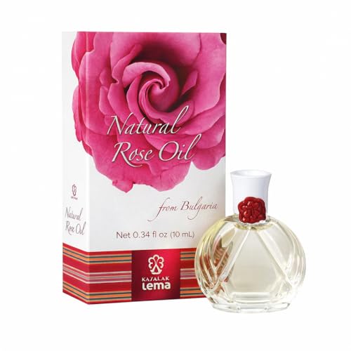 Lema Bulgarian Rose Oil 10 mL 100% Puro Rosa Damascena