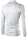 COOFANDY Mens Casual Slim Fit Blazer 3 Button Suit Sport Coat Lightweight Jacket, White, Small