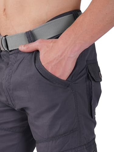 Image of Urban Legends Cargos for Men || Men's Cotton Regular Fit Cargo Joggers with 6 Pockets || Casual Pants || (UL-1R9)
