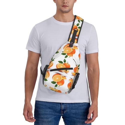 Mochila cruzada tipo sling negra para viaje y senderismo miniatura 7