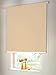 Produktbild Easy-Shadow Hochwertiges Verdunkelungsrollo Seitenzugrollo Kettenzugrollo Rollo Verdunkelung 85 x 130 cm / 85x130 cm beige-karamell - Bedienseite rechts // Maßanfertigung
