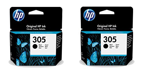 Cartouche HP 305 noire originale pour corriger les fautes d'impression Envy 6030