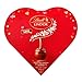 Lindt LINDOR Valentine's Milk Chocolate Candy Truffles Friend Heart, Milk Chocolate Candy with Milk Truffle Filling, 3 oz.