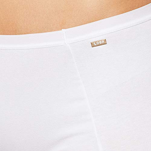 Calcinha Sunga Cotton, Lupo, Feminino, Branco Antártida, M