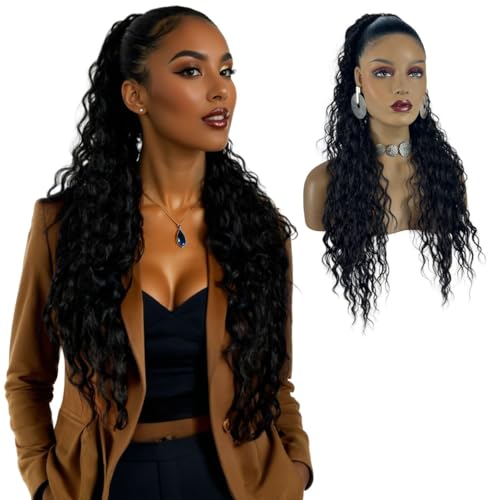 Rabo de Cavalo Cacheado Longo | Aplique e Extensão de Cabelo Bio ...