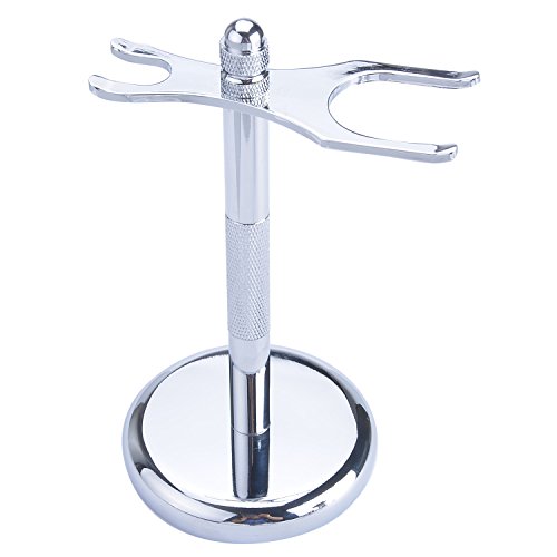 CSB Deluxe Chrome Shaving Brush Stand Best Safety Razor Stand. This Will Prolong The Life Of Your Shaving Brush